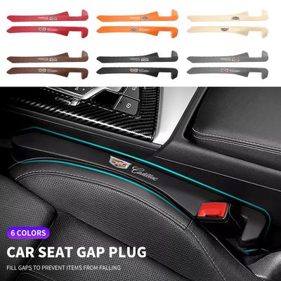 Leak-proof Car Seat Gap Filler Side Seam Plug Strip For Emblem ESCALADE ATS BLS CT4 CT6 SRX STS XT4 XT5 SLR XT6 XTS