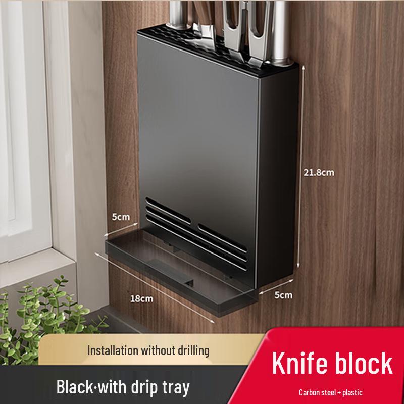 Danle Wandmontiertes Multifunktionales Messeraufbewahrungsregal