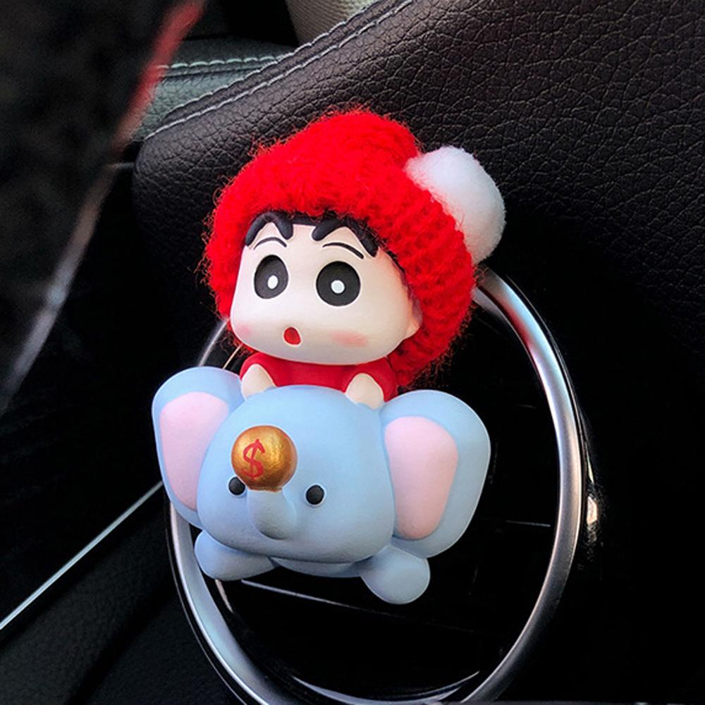 Cute Jixiang Xiaoxin Car Aromatherapy Perfume Stone Decoration Articles with Perfume Car Interior Decorations and Ornaments