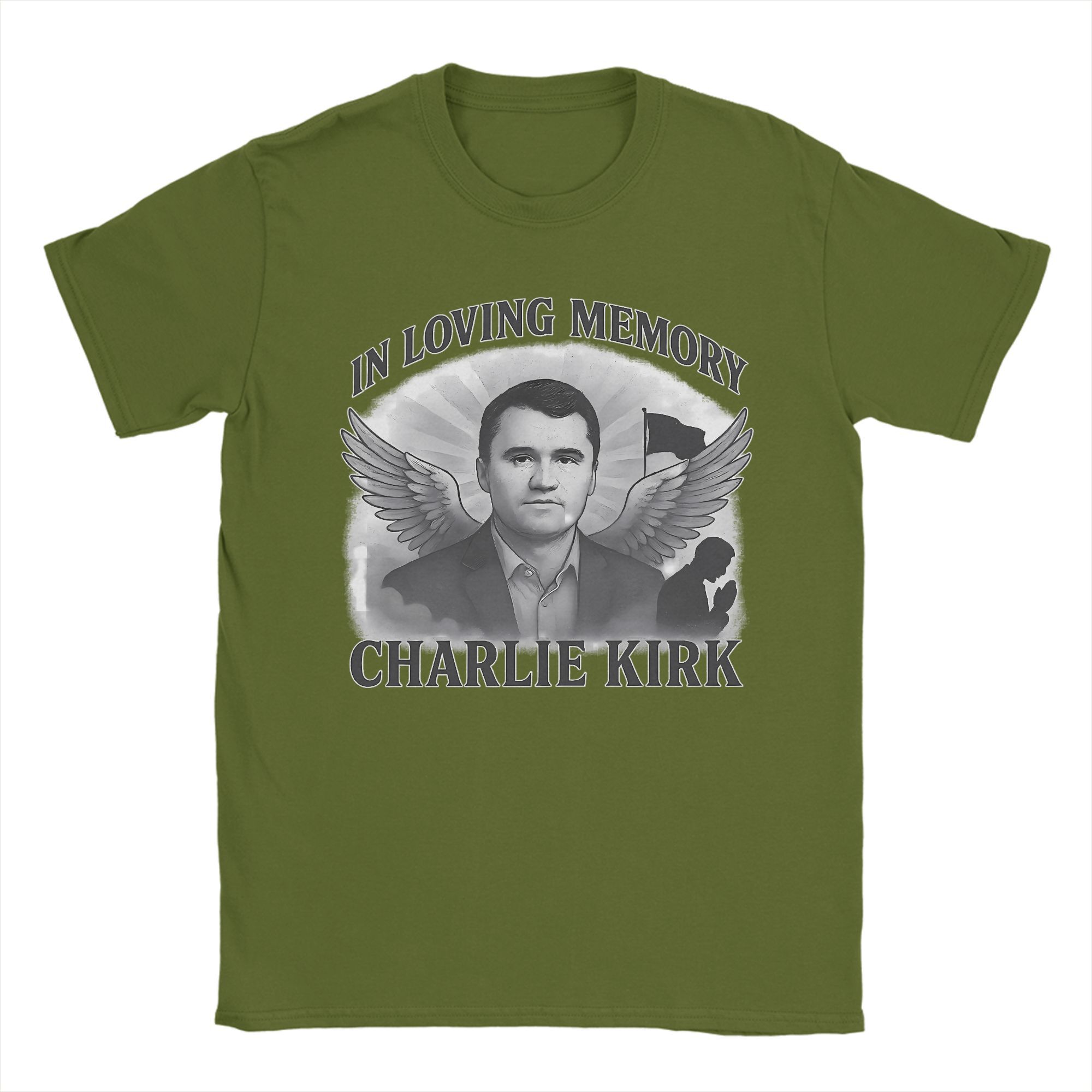 

Harajuku T Shirt Summer Charlie Kirk freedom Leisure T-Shirts Cotton Tshirt for Men Y2K Classic Hot Sale Short Sleeve Tees 3XL