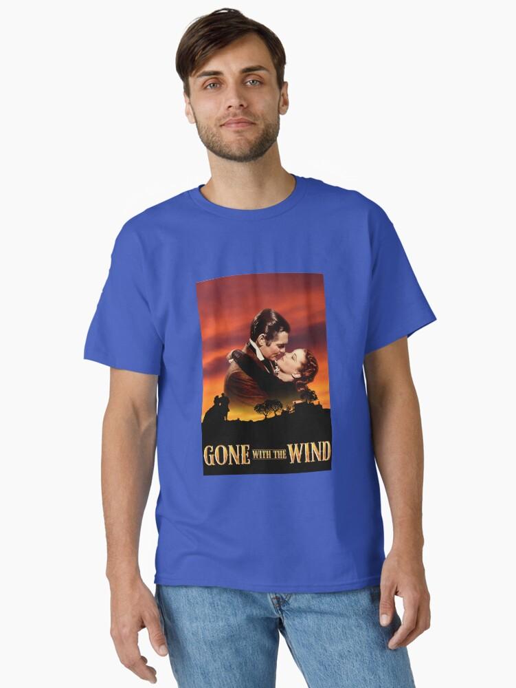 Gone with the Wind Day Gifts Love At The Sunset Clark Gable Halloween Classic T-Shirt