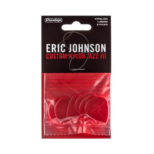 Jim Dunlop Eric Johnson Jazz III Guitar Picks (47PEJ3) - Player's Pack of 6