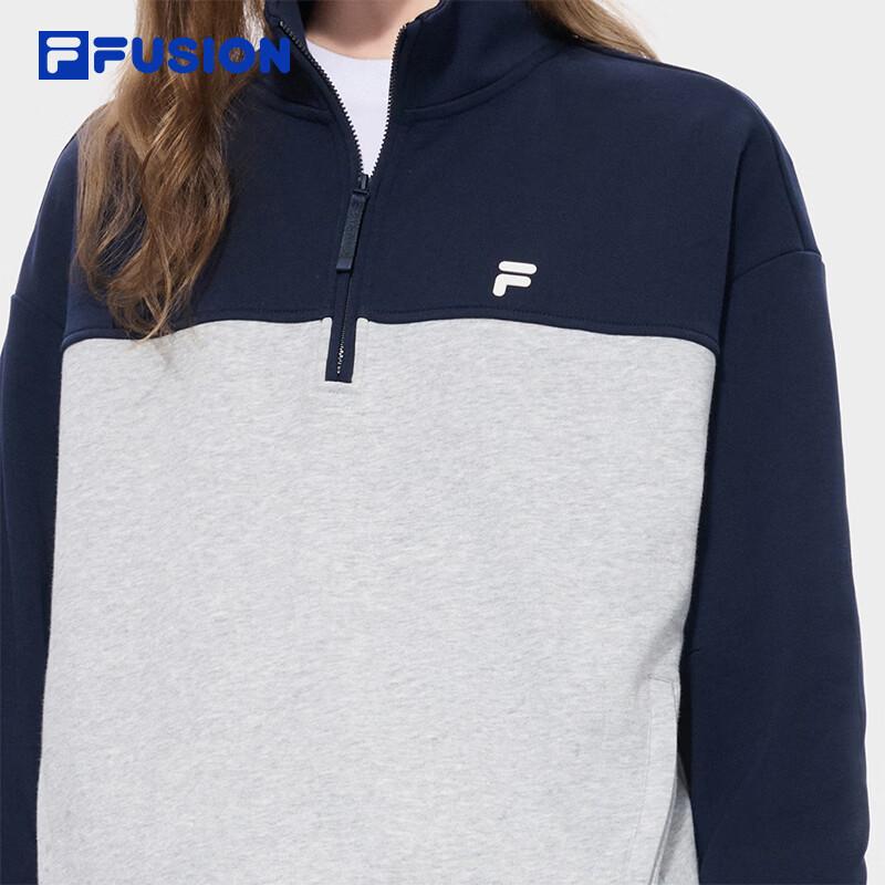 Fila Fusion Women's Half-Zip Stand-Collar Knit Sweatshirt