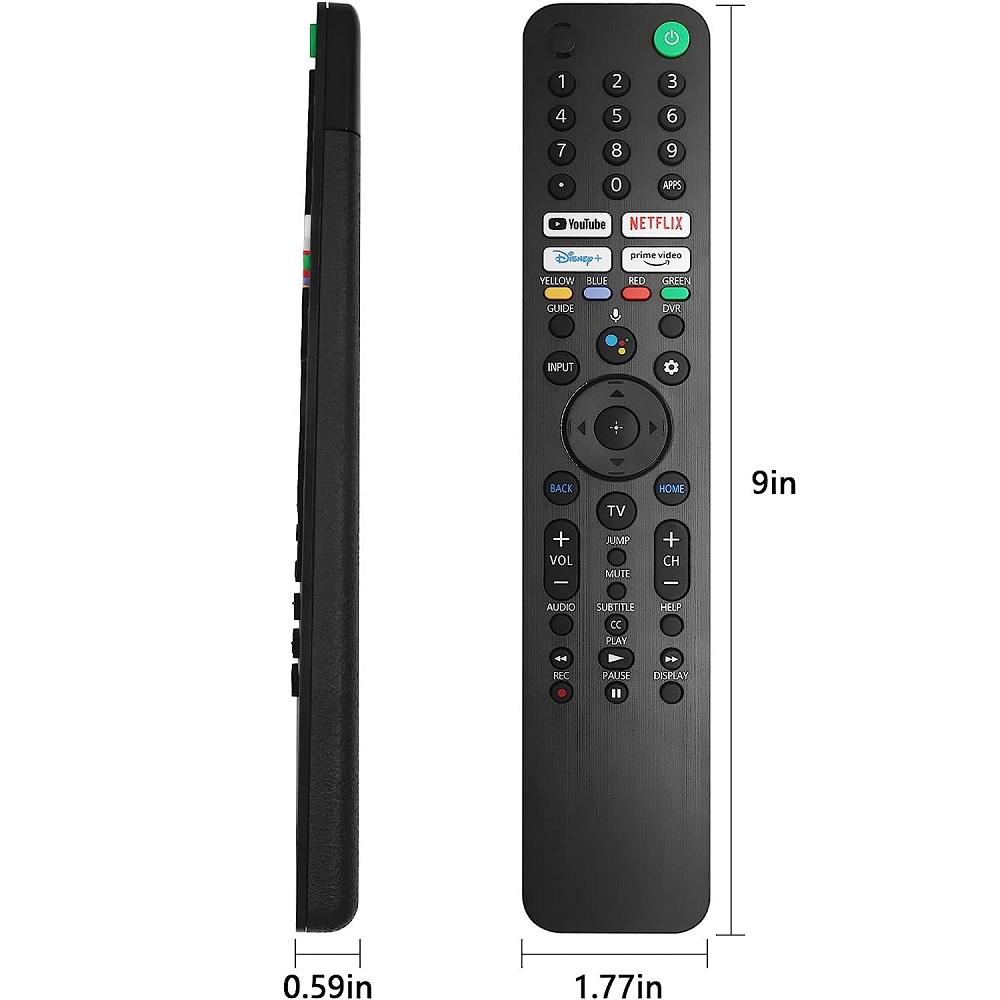 Voice Remote Control RMF-TX520U for Sony Bravia TV KD-43X80J XR-55A80J