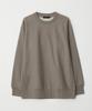 JOJILONG Jn328 Classic Reverse Weave Sweatshirt - Sand Melange