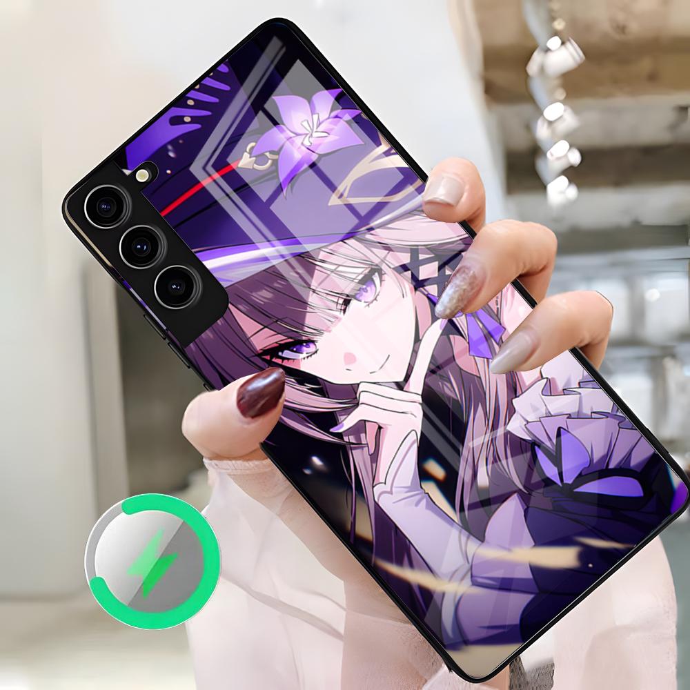 Honkai Star Rail Herta Phone Case For Samsung S26 Ultra S25 Edge S23 S22 S21 S20 Ultra Plus S24 Fe A25 Magnetic Glass Cover