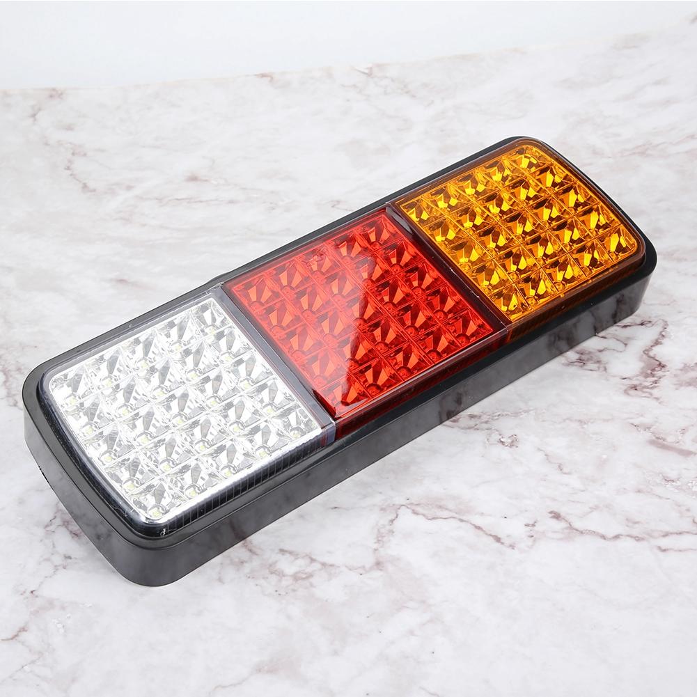 12V 75LED Tail Light Indicator Brake Stop Rear Reverse Lamp for Trailer Truck