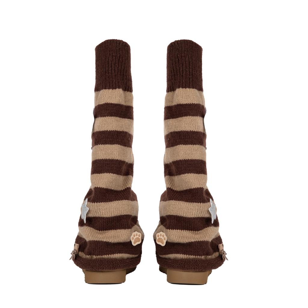 UGG CLASSIC ULTRA MINI Sheepskin Snow Boots Women's Brown 1016222-CHE(Team186-)