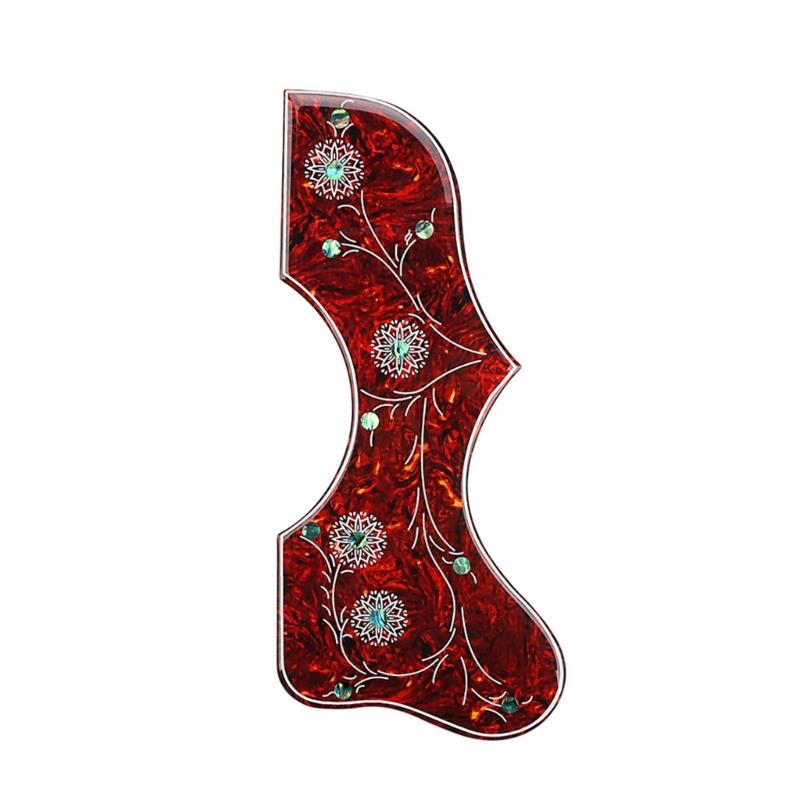 

Acoustic Folk Guitar Pickguard Adhesive Anti-Scratch Sticker Guitar Shells Guard Plate Pick Guard Sticker Replacements 1