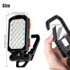 Cob Led Work Light 4 Brightness Adjustable High Brightness Usb Rechargeable Magnetic Camping Lamp Torch