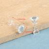 5Pcs Acrylic Nail Stand Tips Holders Chess Shaped Fingernail Diy Magnetic Training Practice Display Manicure Nail Tool