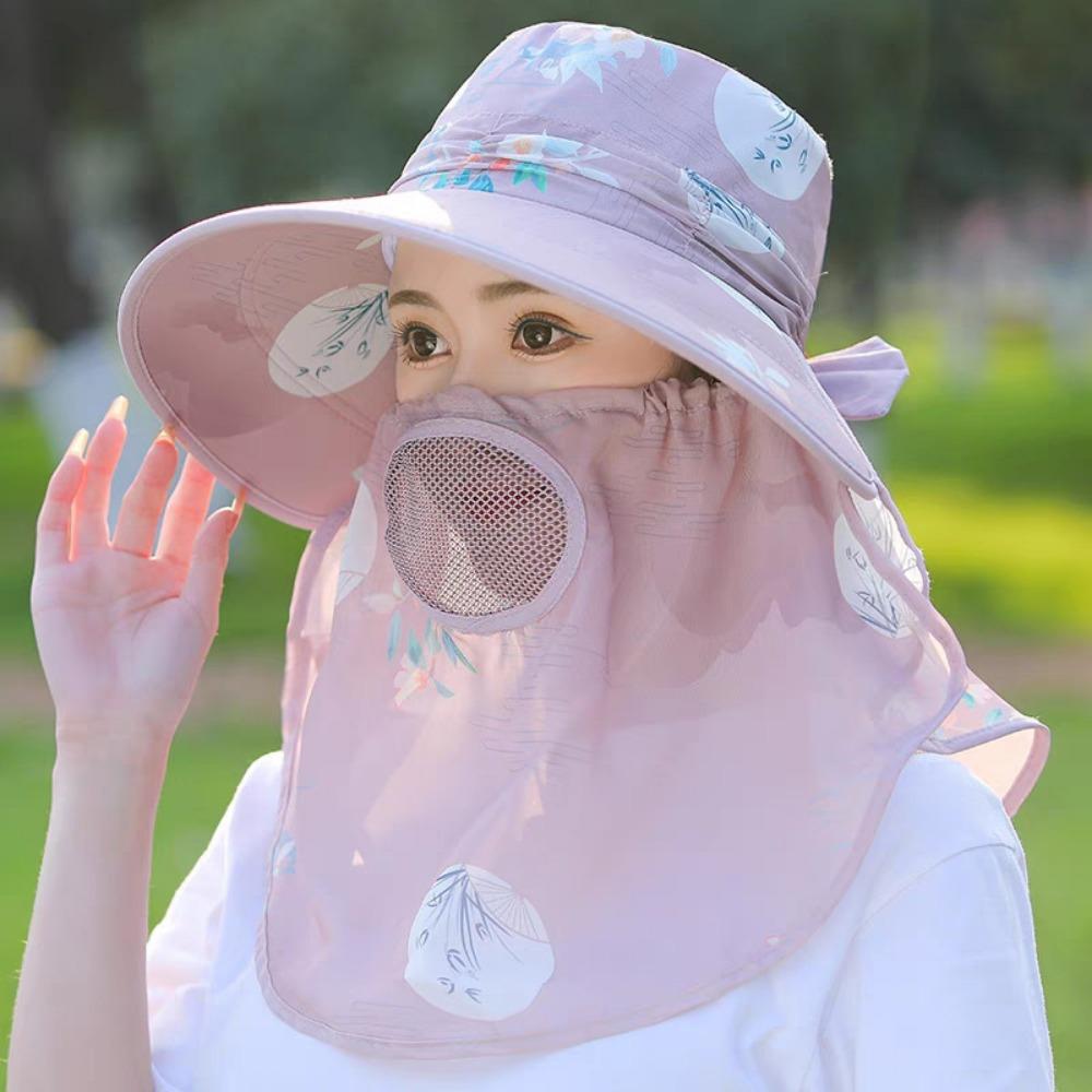 Neck Flap Fishing Hat UV Protection Outdoor Working Cap Men Women Sun Hat  Fishing