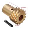 Engine Distributor Drive Gear 491" Diameter Shaft Roller Cams Compatible for  BBC 262-454 Shaft Small Big Block Brass