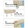 No Drill Wall Mounted Toilet Rack For Bathroom Cabinet Shelf Plastic Storage Stand Shower Organizer Bath Holder Accessories