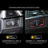 Cornice Pannello Interruttore Fari Auto per BMW Serie 1 2 3 4 X5 X6 F22 F30 F31 F32 F33 F15 F16 320 328 Copertura Trim Adesiva Accessori