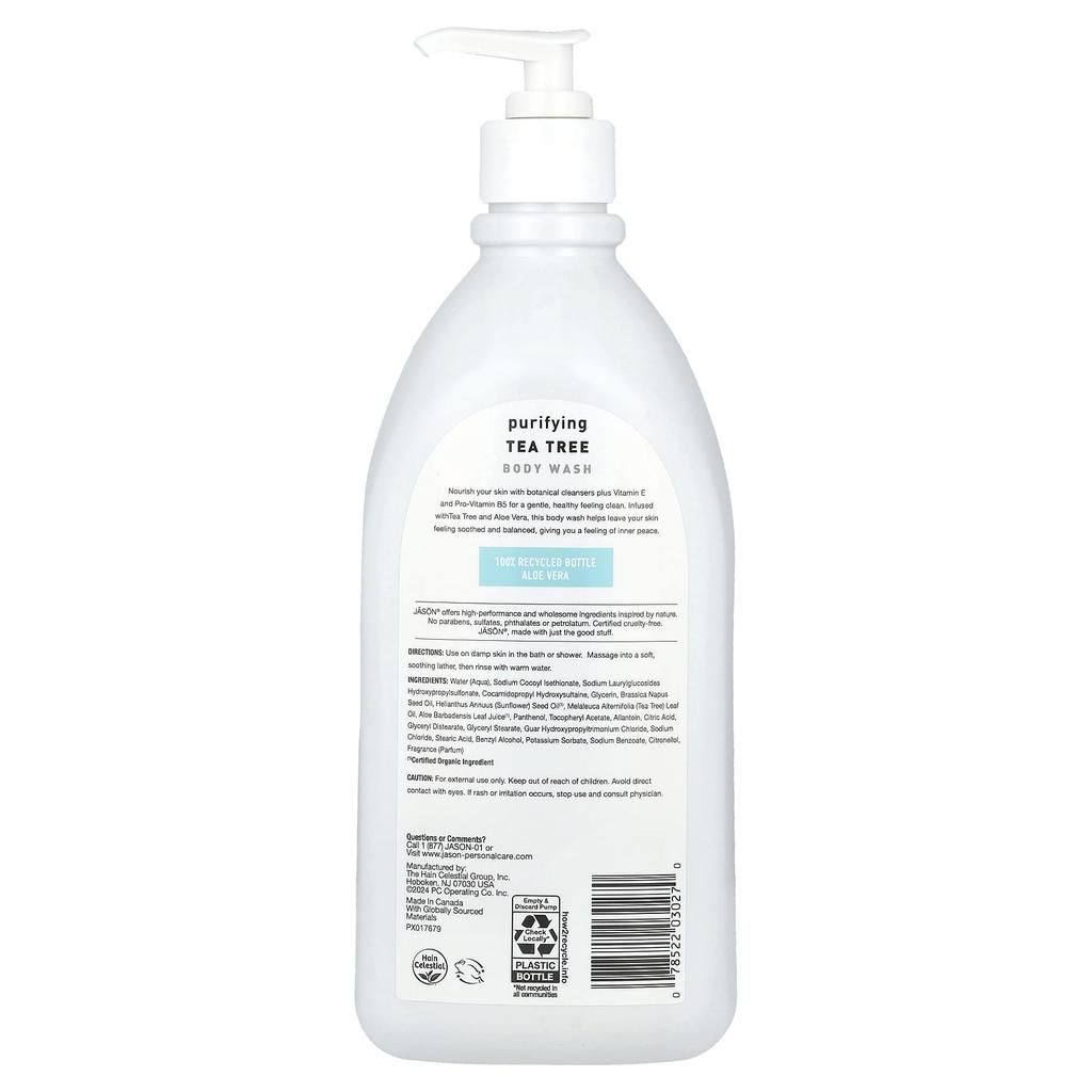 Body Wash, Purifying Tea Tree, 887Ml(30Fl Oz)
