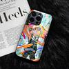 S-Splatoon Spiel Handyhülle Für IPhone 17 Air 16 E Pro Max 15 14 13 Mini 12 Pro 11 Max Plus Schwarze Glasabdeckung