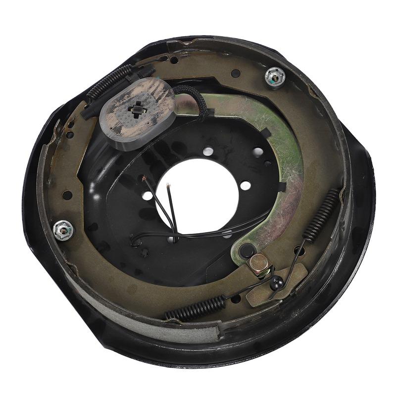 12in Electric Trailer Brake Metal Construction 7000 Lbs Brake for Cargo Boat Trailer Spindle 12in Electric Trailer Brake