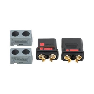 Connector For Outdoor Power Supplies Gold-plated Contact 500V QS8P-L Connector 8 12AWG Compatible PA Nylon Shell