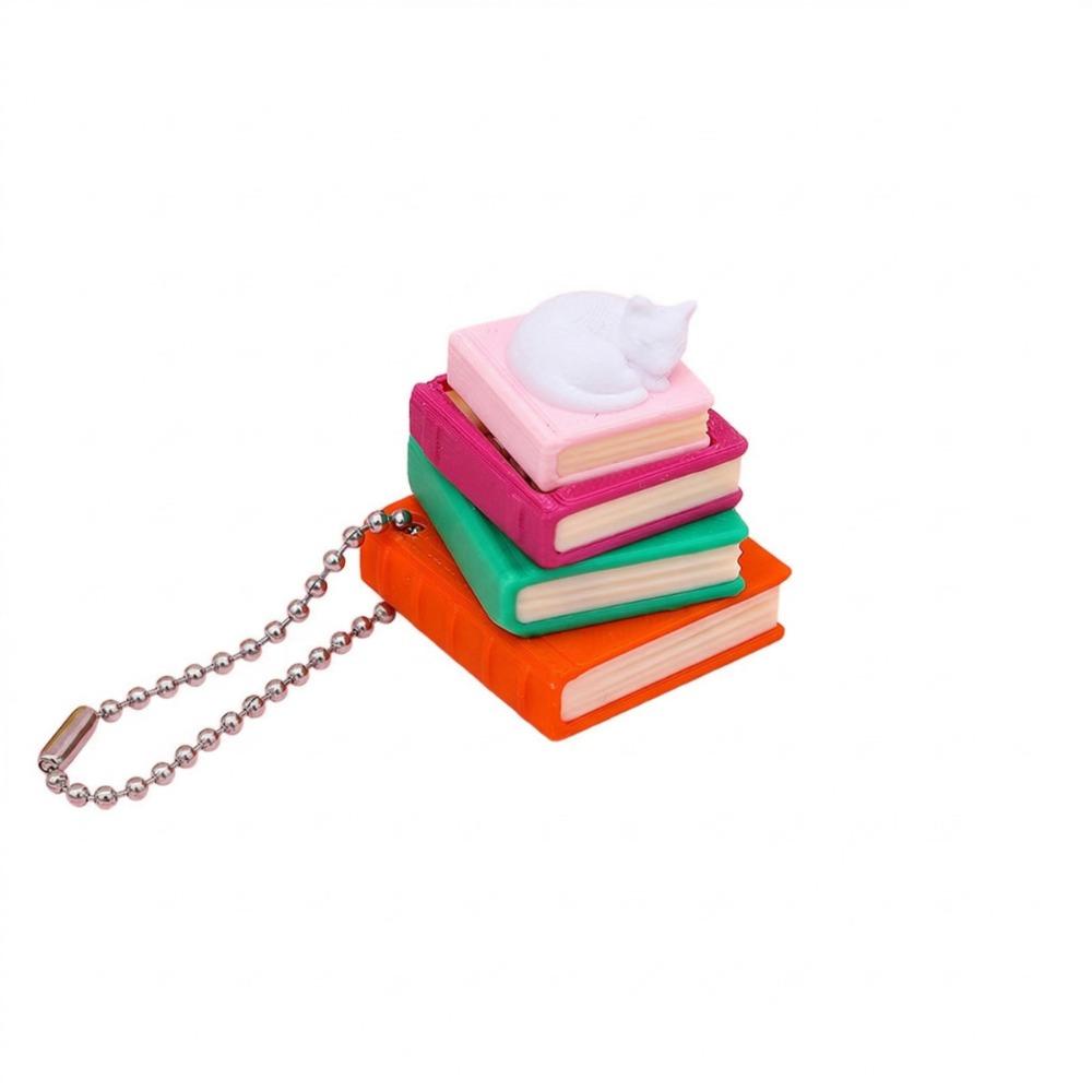 Cartoon Book Series Pendants 3D Printed Funny Fidget Toy 3D Printed Keychain Sport Lover Gift Style B