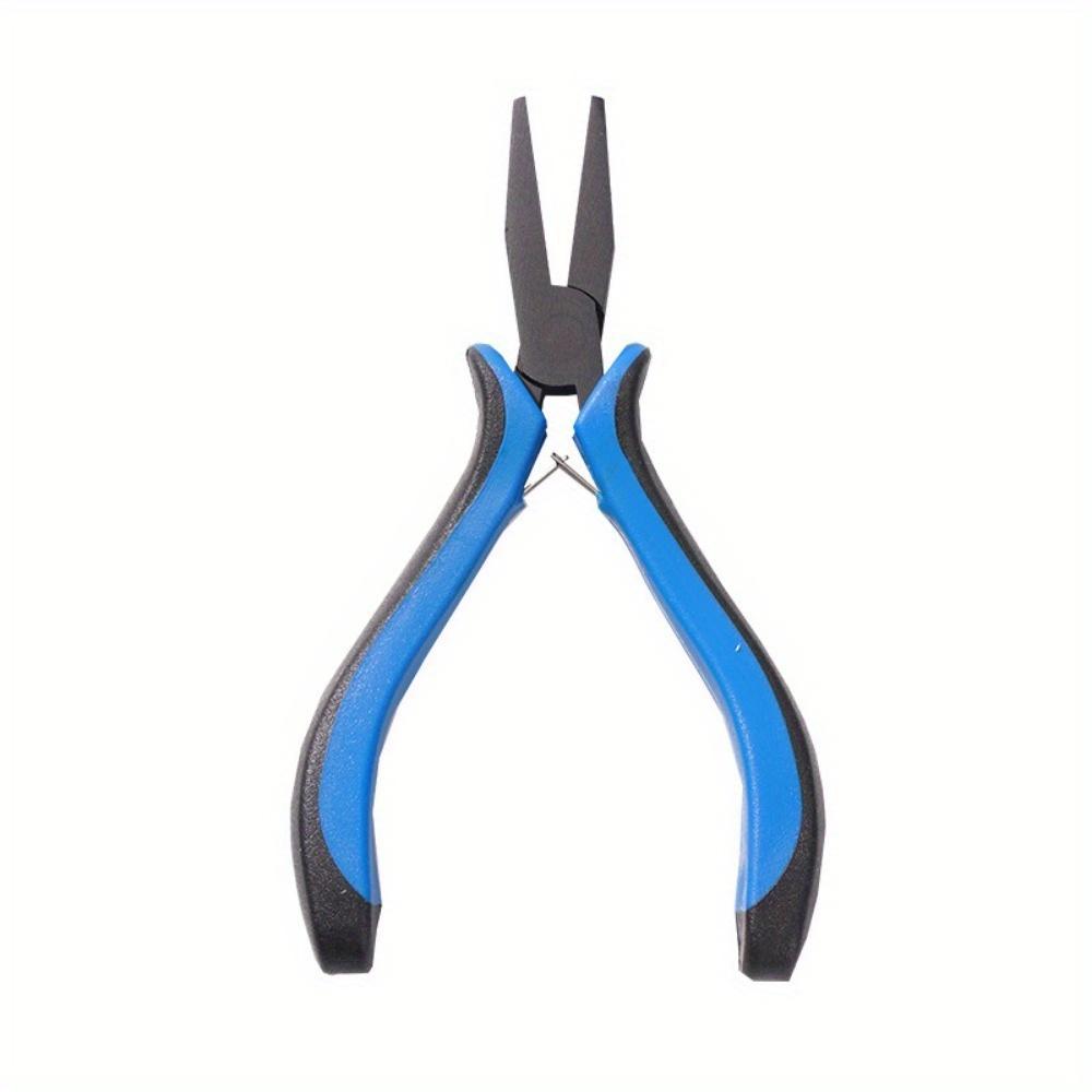 1PC Flat Pliers DIY Hand Tie Hook Pliers Jewelry Cable Pliers Cable Pliers Dip Plastic Handle Tool Pliers