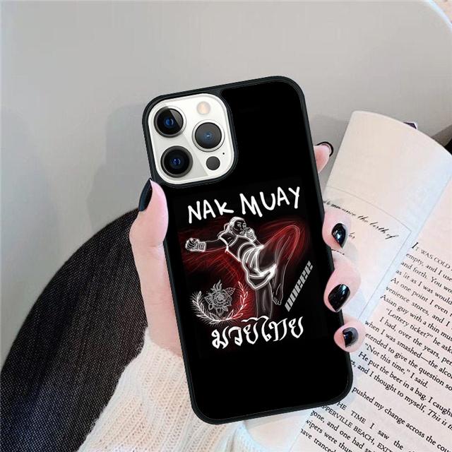 Muay Thai Knee Coque Shell For iPhone 17 Air 15 16 14 13 12 Pro Max 11 Pro Max Plus Phone Case Cover