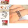 Ideal Fashion Jewelry Grandma Letter Ring With Silver And Gold Color Options