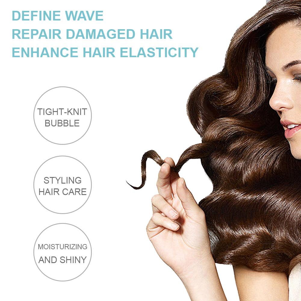 Styling-Mousse für lockiges Haar, feuchtigkeitsspendendes Anti-Haar-Spray, Ananas-Duft für lockiges Haar