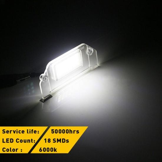 LED 18-SMD License For Plate Light 2005-2014 300 Chrysler Sebring 2007-2010