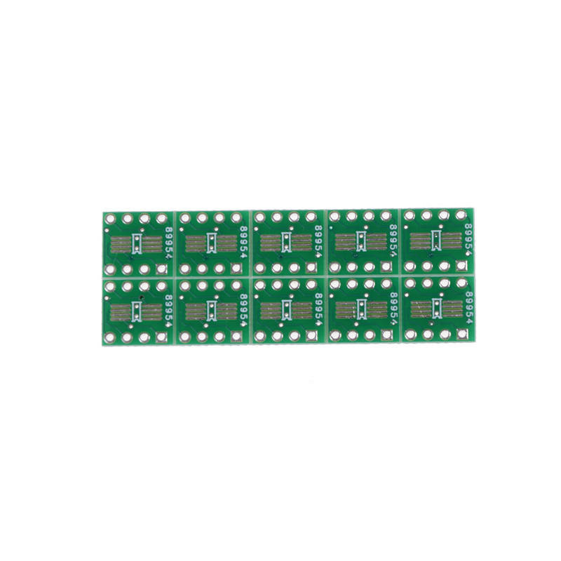 10Pcs Sop8 So8 Soic8 Tssop8 To Dip8 Adapter To Dip + Pin Header