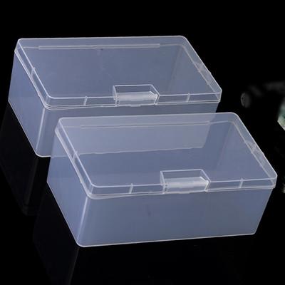 Mini Plastik Konteyner Saklama Kutusu / organizatör Takı Küçük Şeffaf Kapaklı Kılıf