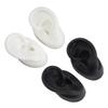 2 Pair 3D Silicone Ear Model Soft Flexible Left Right Ear Simulated Fake Model Practice Tool for
