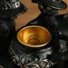 1 PC Halloween Decoration Witch Cat Candle Holder Resin Decoration Resin Crafts Holiday Decoration Home Decoration