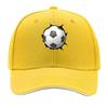 Unisexs  Boys Retro D Football Print Cap  Adjustable Lightweight Hat Suitable for Sports Events M Sandwich Baseball Cap