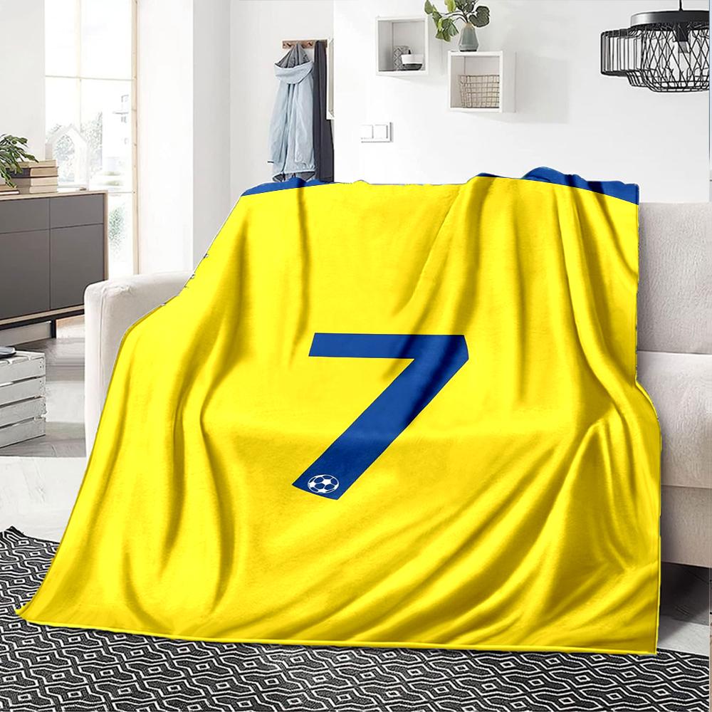 7 Theme Printed Blanket - Perfect for Couch, Bed, Travel & Outdoor Use | Machine Washable, Cozy & Durable.