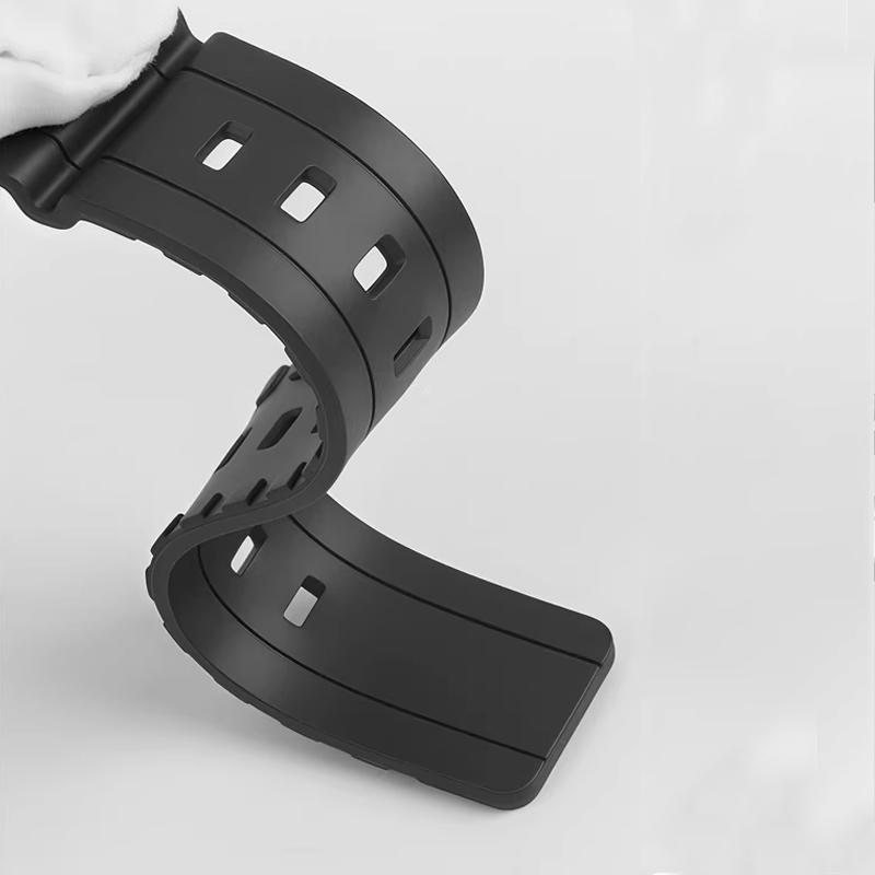 For Casio MRW-S300H Series Watch Bracelet Modification With Soft Resin Silicone Special Watch Strap Resin Dust-Free Wristband