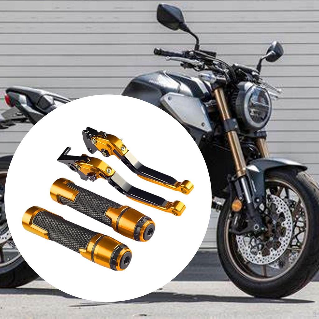 Motorrad Kupplung Bremshebel Set Erweiterbar Professionelle Stabile Leistung Faltbare Lenker