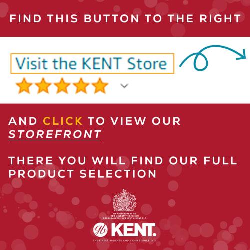 Kent Baby Hairbrush, Natural Wood, Made In the UK