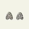 ovoe studio USD heart earrings