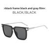 Fashion Square Sunglasses With Uv400 Protection For Outdoor Travel And Parties
