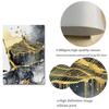Abstrato preto com ouro pintura em tela arte da parede moderno nórdico cartazes e impressões para sala de estar decoração casa