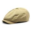 Oohmy-Women's Cotton and Linen Beret, Newsboy Cap, Vintage, Y2K, Breathable, Summer, Spring, Autumn Hat, Korean Style, Brand