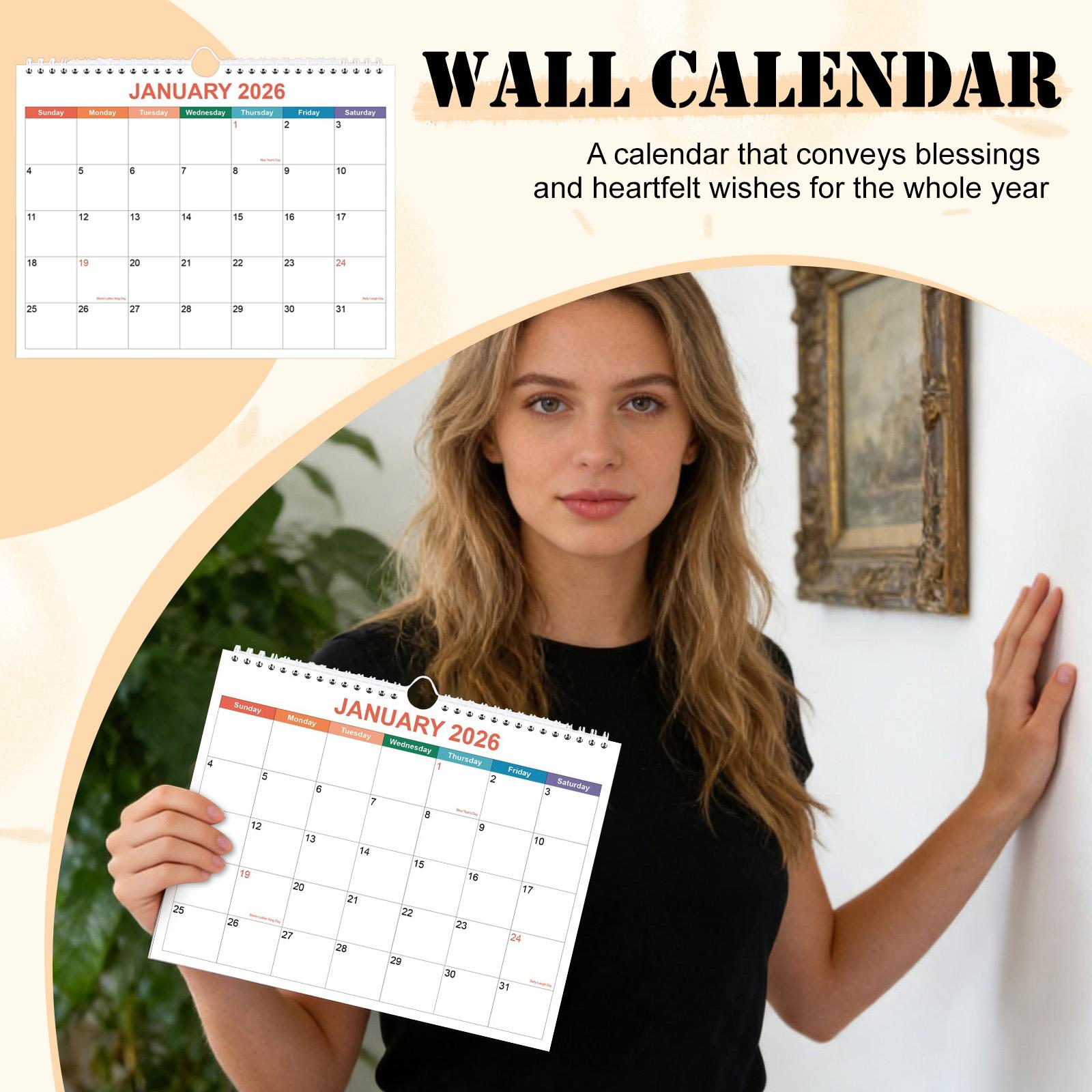 

Calendar Wall Decorations, Monthly Calendars, Planners, Desk Ornaments One Size белый