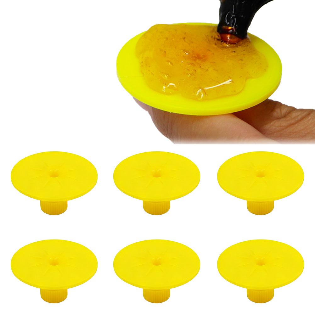 6Pcs Car Dent Repair Tool Thickened And Bold Gasket Dent Hail Pit Free Sheet Metal Repair Pulling Accessories