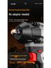 Nanwei 800N Heavy-Duty Electric Brushless Impact Wrench with Lithium Battery