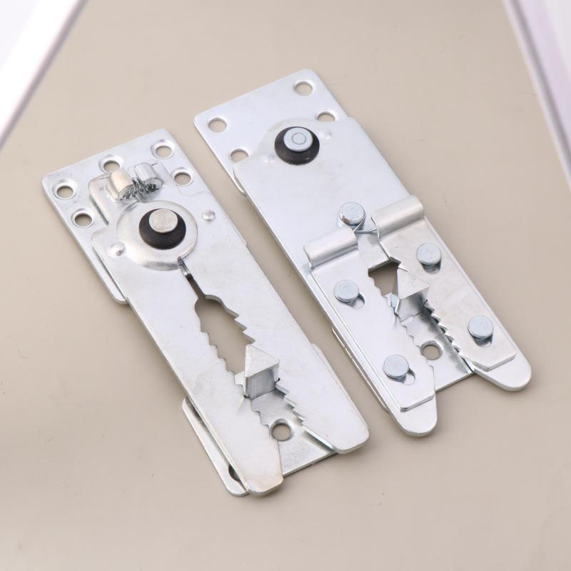 1Set Sofa Couch Sectional Connector Snap Metal Bracket Hinges For Furniture Accessories Tool