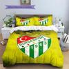 Bursaspor  Pattern Bedding Quilt Set  Home Decoration  Gift (1 * duvet cover + 2 * pillowcase  without core)