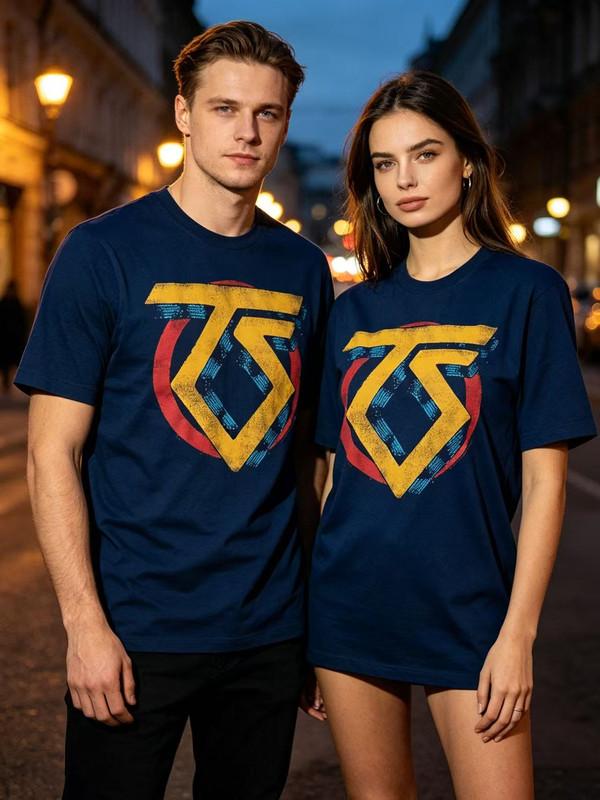 Unisex Shirt Cotton Oversize Large Size Twisted Sister Vintage Ts Logo Music Shirt Unisex Shirt