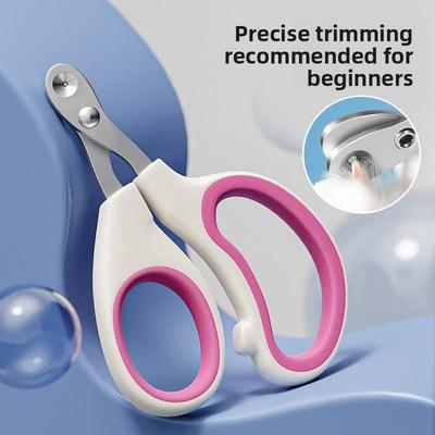 New Round Hole Nail Clippers for Cats and Dogs, Small and Medium-sized Dog Cleaning Supplies