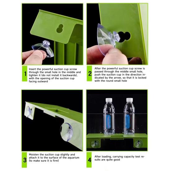 Kaplumbağa Güneşlenme Platformu Kaymaz Doku Kolay Kurulum Plastik Kaplumbağa Teras Rampası Yüzen Ada Geniş Güneşlenme Alanı Tank İçin Vantuzlu